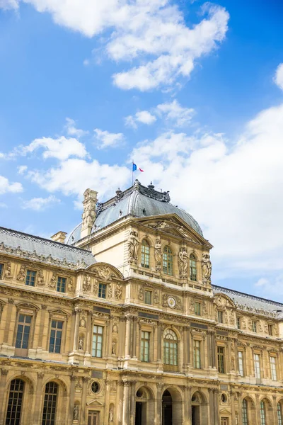 Historical Louvre Museum Paris France — Stock Photo, Image