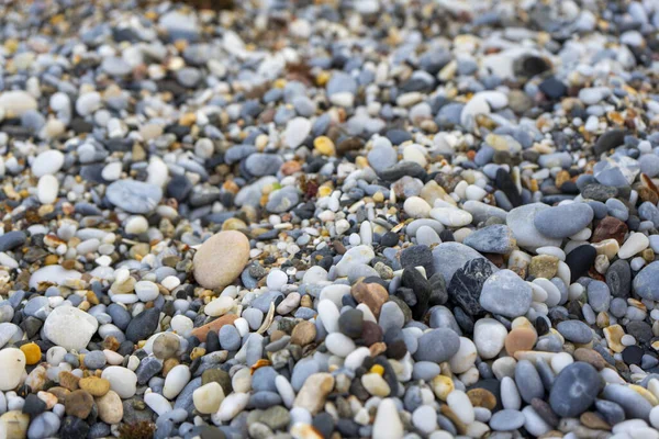 Vacker Utsikt Över Småsten Stranden — Stockfoto