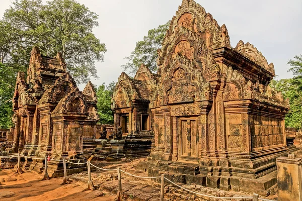 Una Hermosa Vista Banteay Srei Banteay Camboya —  Fotos de Stock