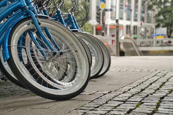 Hyr Cykel För Tur München — Stockfoto