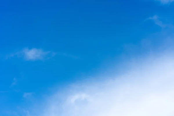 Closeup Azure Sky White Clouds — Stock Photo, Image