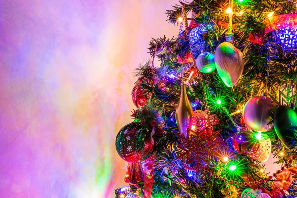 Beautiful Shot Colorful Unique Christmas Decorations — Stock Photo, Image