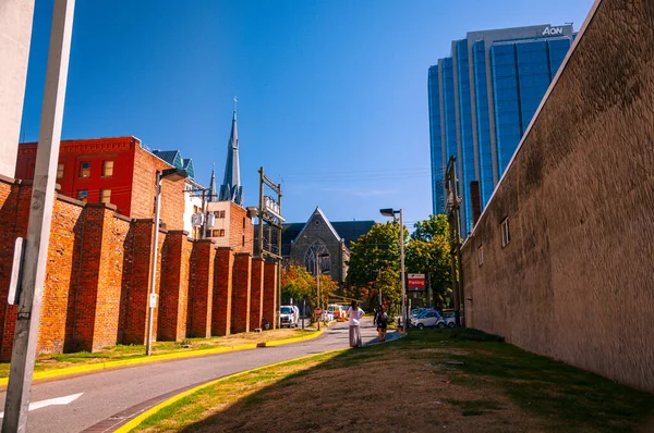 Vancouc Canada Aug 2014 Downtown Vancouver Daytime Canada — Stock Photo, Image