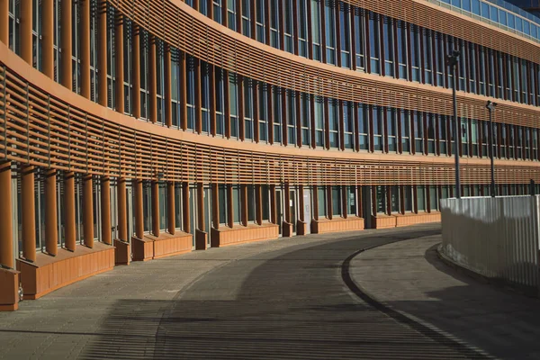 Eine Fassade Des Geschäftszentrums Des Turms Von Sevilla Centro Commercial — Stockfoto