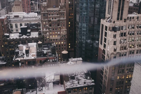 View New York Daylight Seen Tall Building Window — Stock Photo, Image
