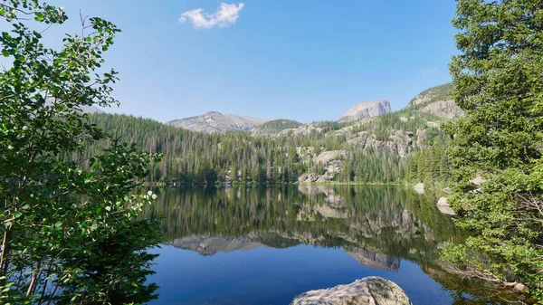 Splendida Vista Rocky Mountain National Park Estes Usa — Foto Stock