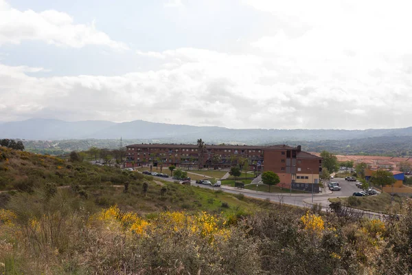 Plasencia Espanha Apr 2021 Bairro Habitação Para Pessoas Risco Exclusão — Fotografia de Stock