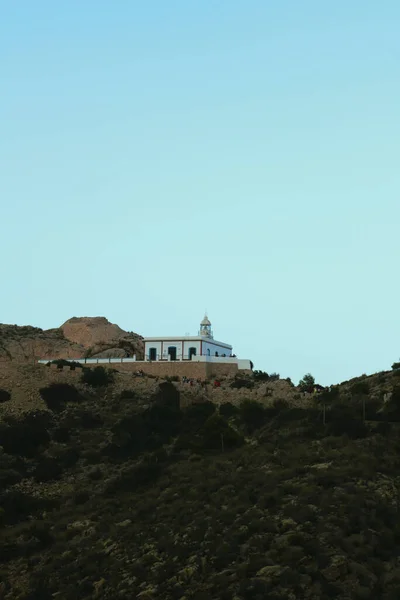 Ein Leuchtturm Naturpark Serra Gelada Spanien — Stockfoto