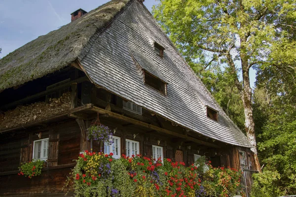 Eine Landschaftliche Aufnahme Der Historischen Rankmuhle Bei Margen Schwarzwald Deutschland — Stockfoto