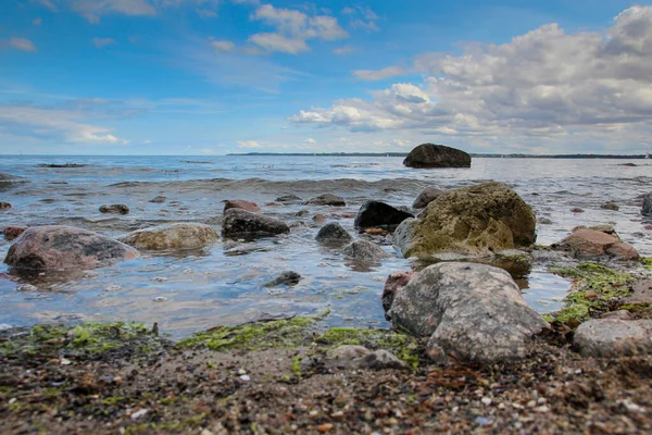 Una Hermosa Vista Una Playa — Foto de Stock