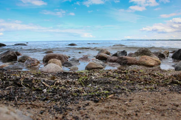 Una Hermosa Vista Una Playa — Foto de Stock