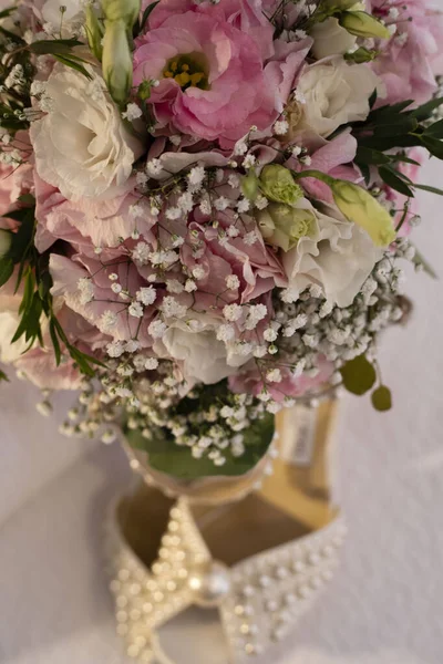 Primer Plano Flores Novia — Foto de Stock