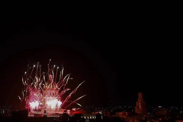 Beautiful Shot Firework Night — Stock Photo, Image