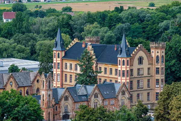 Bzenec Tschechische Republik August 2021 Ein Schloss Der Stadt Bzenec — Stockfoto
