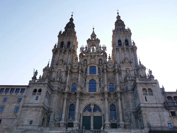 Beautiful Shot Cathedral Santiago Compostela Santiago Spain — Stock Photo, Image