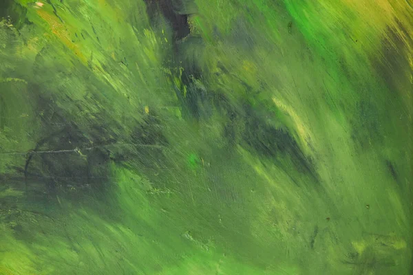 Luznava Lotyšsko Května 2021 Detailní Záběr Akrylových Olejových Tahů Štětcem — Stock fotografie