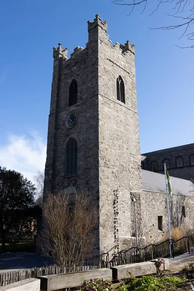 Dublin Ireland Mar 2021 Ворота Церкви Святого Одена Ірландії Дублін — стокове фото