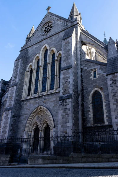 Dublin Irland Mar 2021 Fascinerande Bild Historisk Christ Church Dublin — Stockfoto