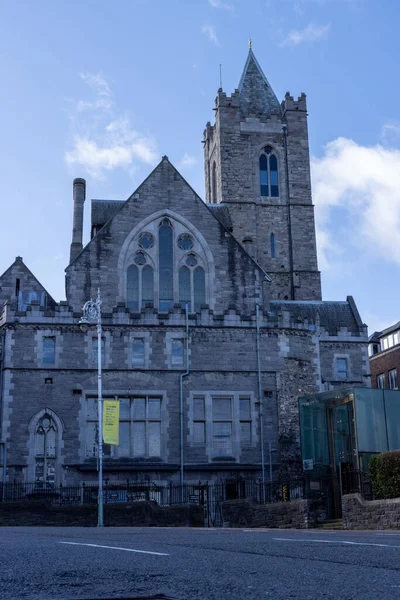 Dublin Irland Mar 2021 Fascinerande Bild Historisk Christ Church Dublin — Stockfoto