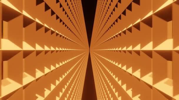 Abstrakter Hintergrund Mit Geometrischem Muster — Stockvideo