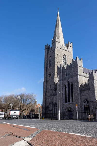 Dublin Irland Mar 2021 Patricks Katedral Kyrka Huvudstaden Dublin Irland — Stockfoto