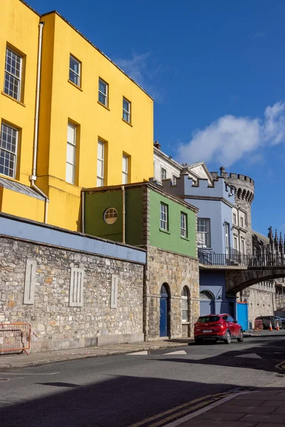 Dublin Irland März 2021 Ein Schöner Blick Auf Die Fassade — Stockfoto