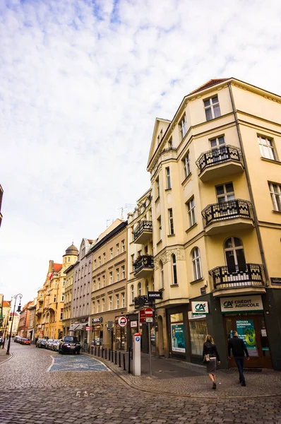 Poznan Polonia Noviembre 2018 Los Hermosos Edificios Centro Poznan Polonia — Foto de Stock