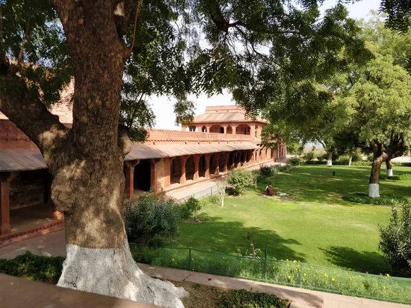 Landscape Building Mughal Gardens New Delhi India — Stock Photo, Image