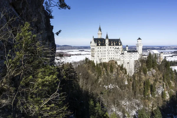 Kasteel Neuschwanstein Schwangau Duitsland — Stockfoto