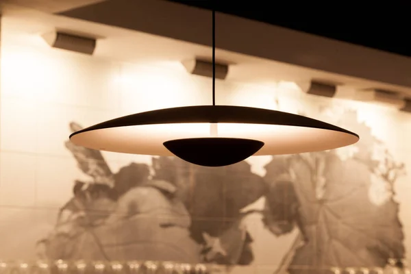 Een Closeup Van Een Lamp — Stockfoto
