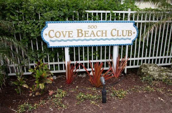 Deerfield Beach Florida United States May 2021 View Sign Cove — Stock Photo, Image