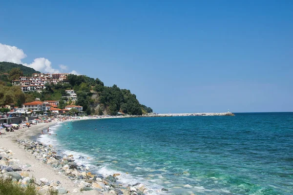Agios Ioannis Griego Giannis Pueblo Complejo Playa Costa Este Pelion — Foto de Stock