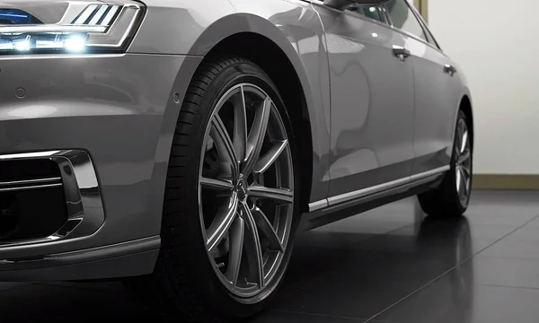 Ingolstadt Niemcy Wrz 2021 Audi Long Luksusowa Obudowa Samochodu Eleganckimi — Zdjęcie stockowe