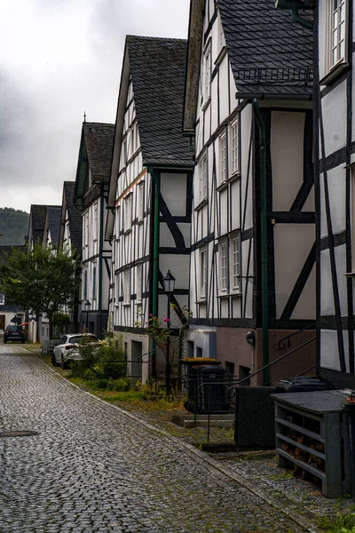 Freudenberg Německo Srpna 2021 Ulice Freudenbergu Starými Tradičními Domy Německu — Stock fotografie