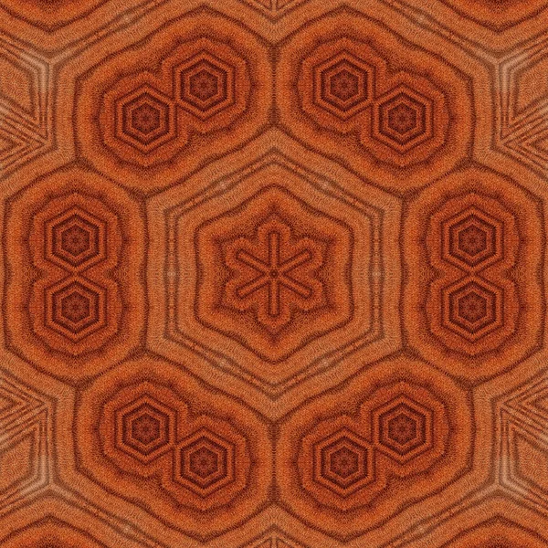 Abstraktní Oranžová Mandala Vzor Pozadí Ideální Pro Tapety — Stock fotografie
