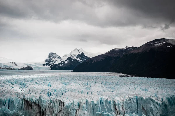 Uma Bela Paisagem Glaciar Perito Moreno Argentina — Fotografia de Stock