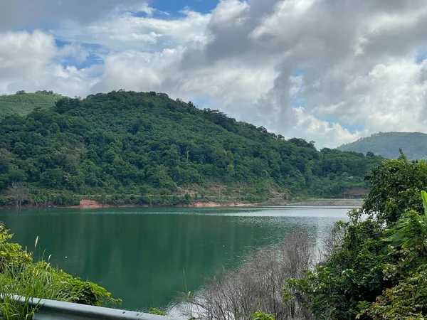 Beau Paysage Autour Lac Chalong Dam Sur Phuket Thaïlande — Photo