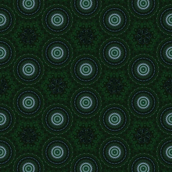 Fondo Patrón Mandala Verde Abstracto Perfecto Para Papel Pintado —  Fotos de Stock