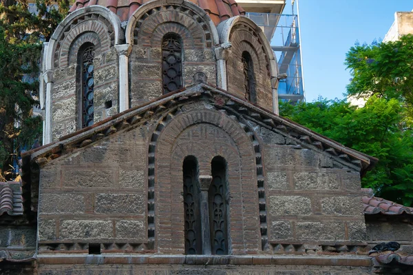 Ati Greece Şubat 2021 Panagia Kapnikarea Kilisesi Yüzyıldan Kalma Atina — Stok fotoğraf