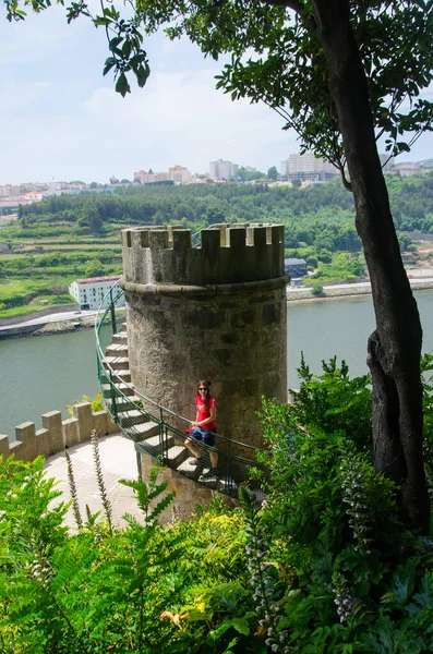 Vertical Shot Historic Crystal Palace Porto Portugal — Stock Photo, Image