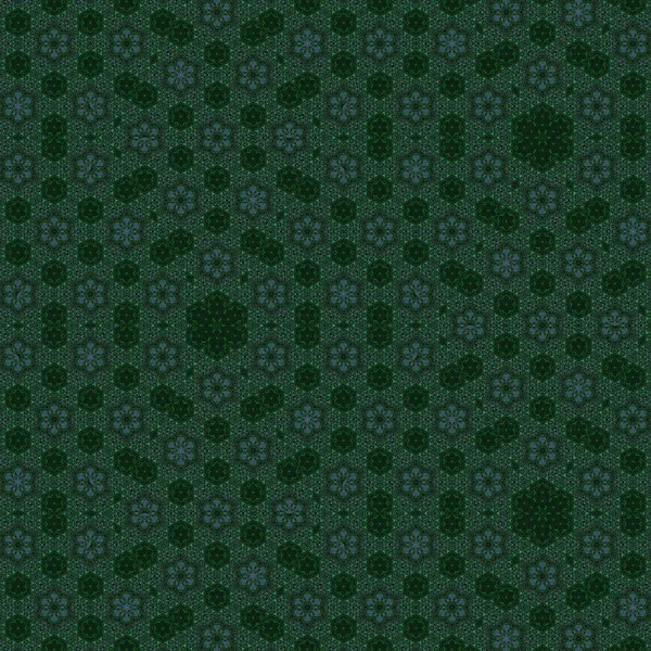 Abstract Green Mandala Pattern Background Perfect Wallpaper — Stock Photo, Image