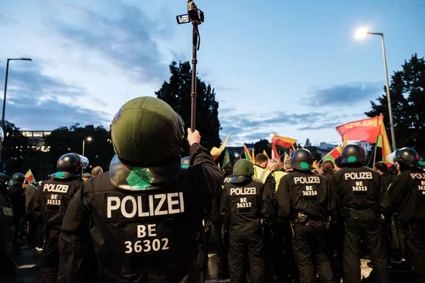 Berlín Alemania Oct 2019 Pueblo Kurdo Que Vive Alemania Las — Foto de Stock