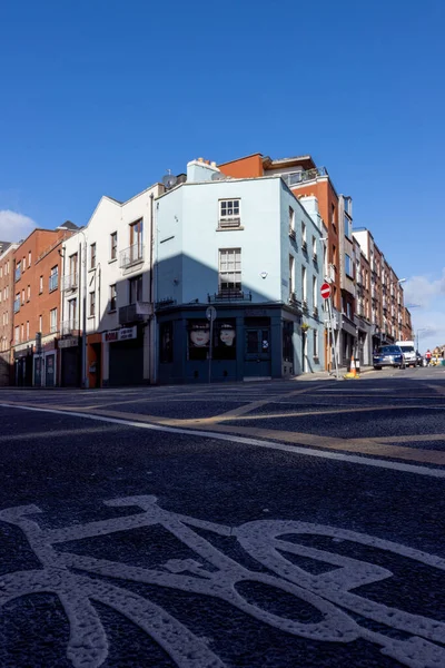 Dublin Irland März 2021 Irland Eine Straßenansicht Geschlossener Geschäfte Und — Stockfoto