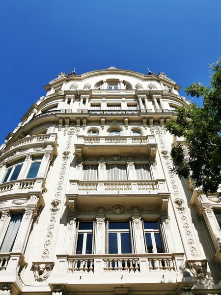 Будівля Під Небом Мадриді Іспанія — стокове фото