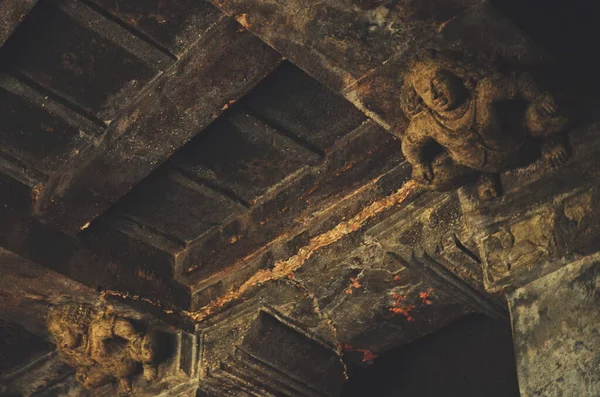 Βουδιστικές Σπηλιές Στην Ajanta Είναι Περίπου Πετροκομμένα Βουδιστικά Μνημεία Σπηλαίων — Φωτογραφία Αρχείου