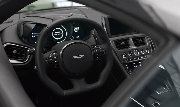 Munich Duitsland Sep 2021 Aston Martin Dbs Superleggera Luxe Comfortabel — Stockfoto