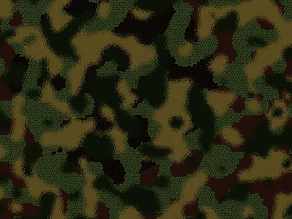 Blurry Camouflage Pattern Background — Stock Photo, Image