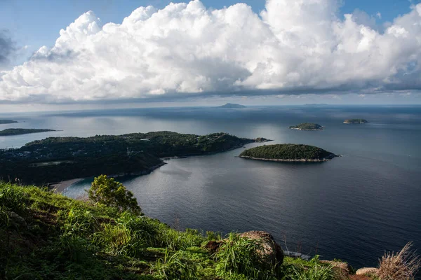 Uma Vista Hipnotizante Ponto Vista Black Rock Phuket Tailândia — Fotografia de Stock