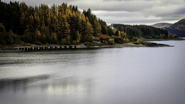 Piękny Widok Loch Doon Szkocji Świetle Dnia — Zdjęcie stockowe