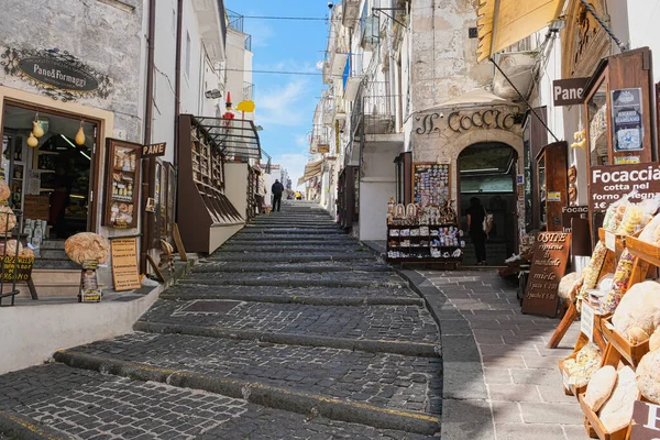 71037 Monte Sant Angelo Foggia Italy Sep 2021 View Narrow — Stock Photo, Image